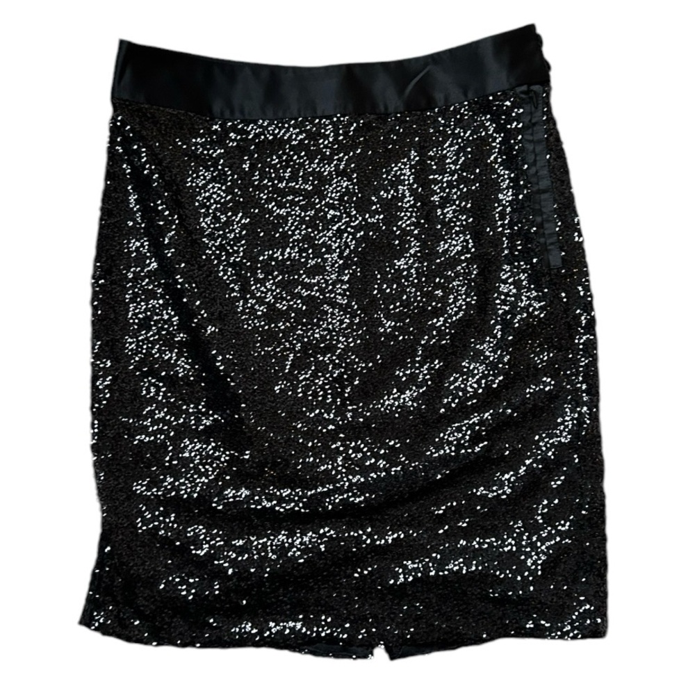 Women’s The Limited Black Sequined Skirt Size 8